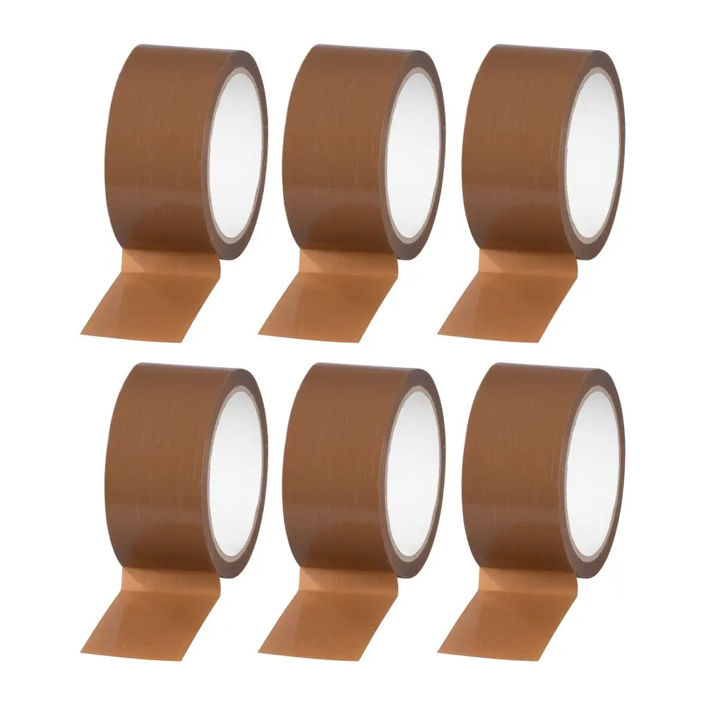 Páska Strend Pro 48 mm x 50 m – Hnedá baliaca páska (6 ks)