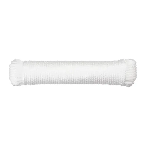 Šnúra na prádlo Cloth-Line slúži na vešanie prádla. Je vyrobená z PP. Má rozmer s priemerom 4 mm x 20 m. Farba je biela.