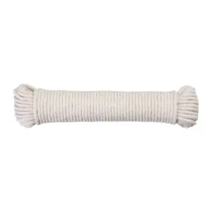 Šnúra na prádlo Cloth-Line slúži na vešanie prádla. Je vyrobená z bavlny. Má rozmer 4 mm x 20 m. Farba je biela.