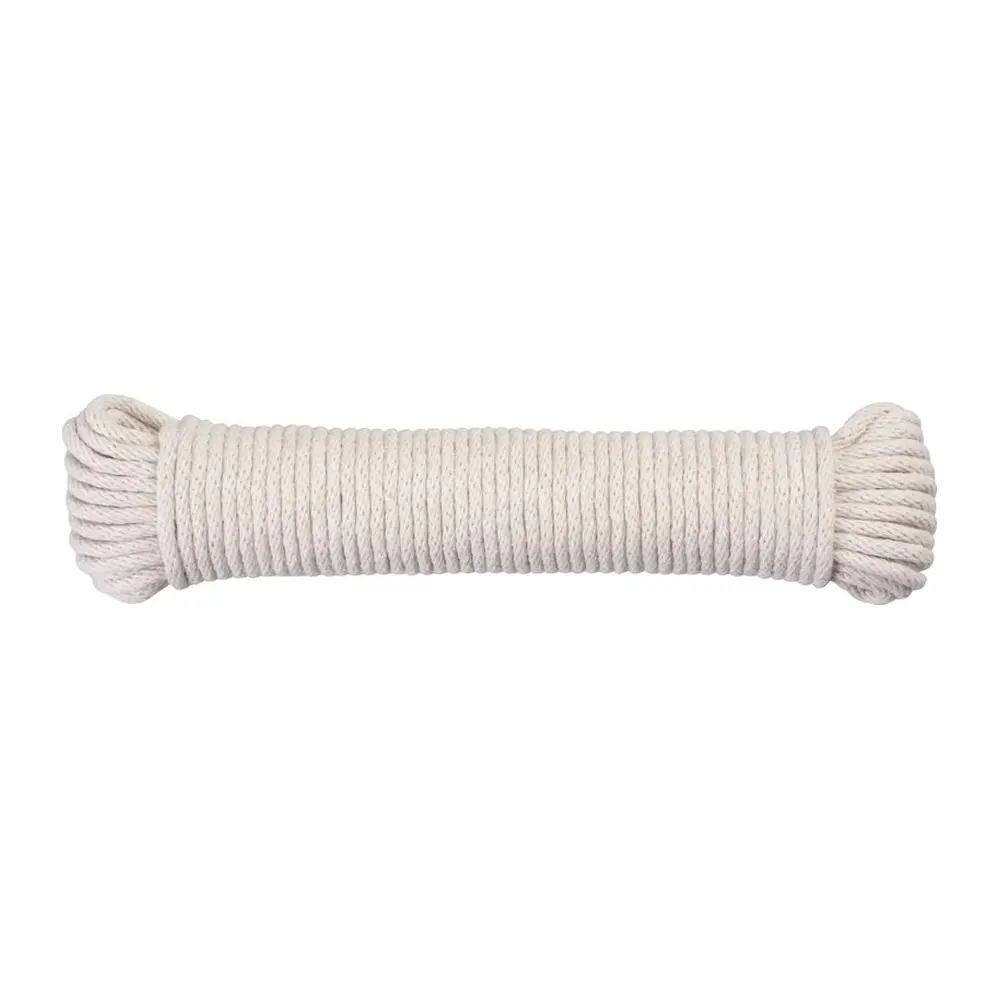 Šnúra na prádlo Cloth-Line slúži na vešanie prádla. Je vyrobená z bavlny. Má rozmer 4 mm x 20 m. Farba je biela.