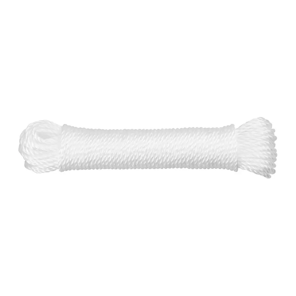 Šnúra na prádlo Cloth-Line slúži na vešanie prádla. Je vyrobená z PE. Jej rozmer je 4 mm x 20 m. Farba je žltá.