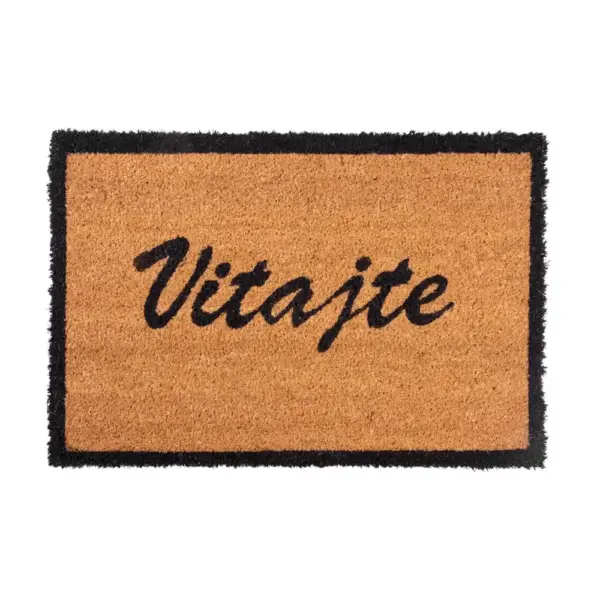 <p>Dekoračná rohožka MagicHome s nápisom "Vitajte" nesmie chýbať v žiadnej domácnosti. Farba: hnedá. Rozmery rohožky sú 40 x 60 cm.</p>