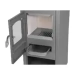 4 kW. Disponujú zaujímavým dizajnom a kompaktnými rozmermi. Kachle sú vybavené dymovodom s priemerom 120 mm. Pri používaní je potrebné kachle umiestniť do bezpečnej vzdialenosti od horľavých materiálov! Teplota spalín pri kúrení dosahuje až 236 °C.