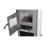4 kW.  Disponujú zaujímavým dizajnom a kompaktnými rozmermi. Kachle sú vybavené dymovodom s priemerom 120 mm. Pri používaní je potrebné kachle umiestniť do bezpečnej vzdialenosti od horľavých materiálov! Teplota spalín pri kúrení dosahuje až 236 °C. 
