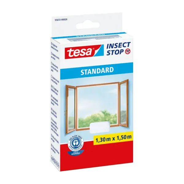<p>Sieť proti hmyzu so suchým zipsom na okná tesa® Insect Stop