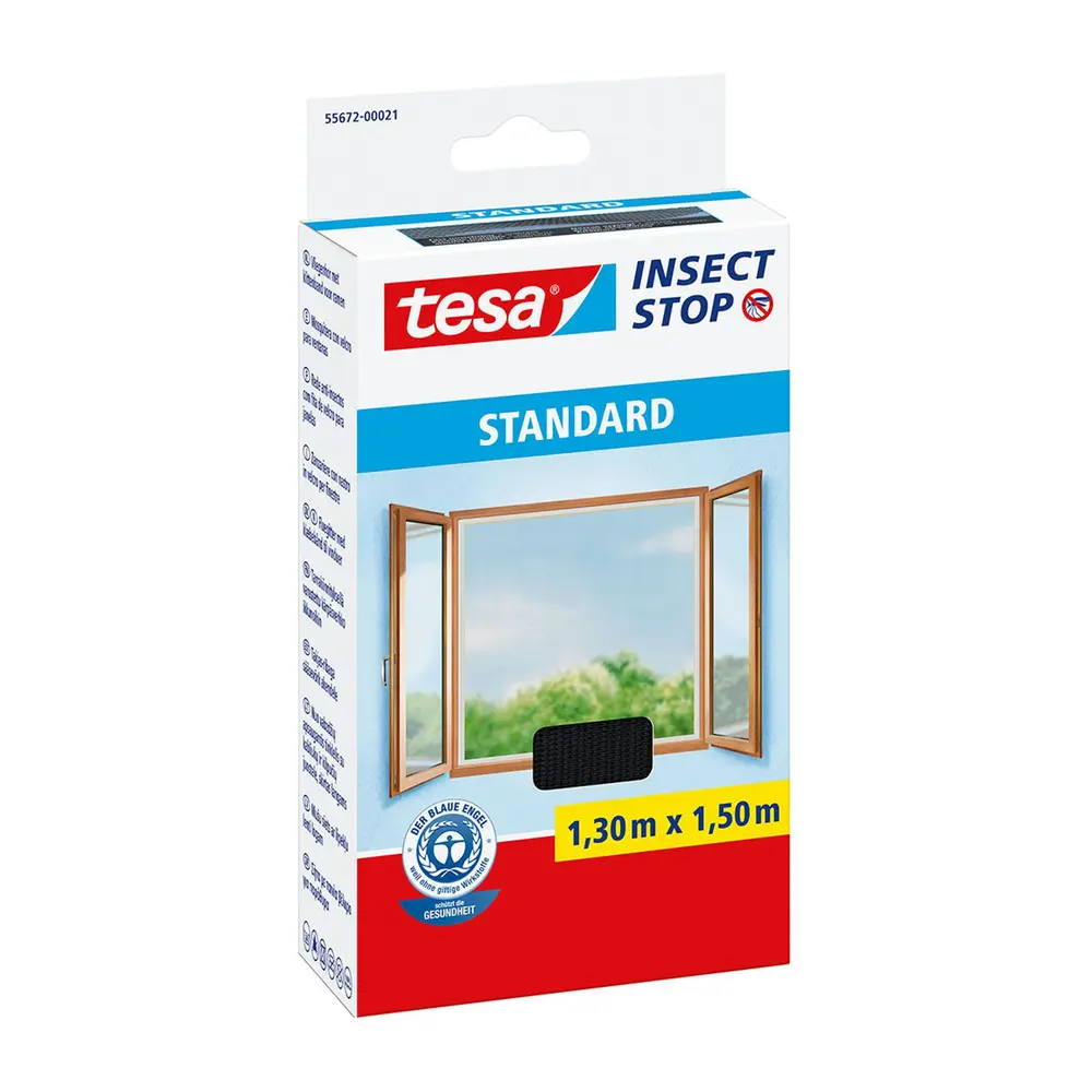Sieť proti hmyzu so suchým zipsom na okná tesa® Insect Stop