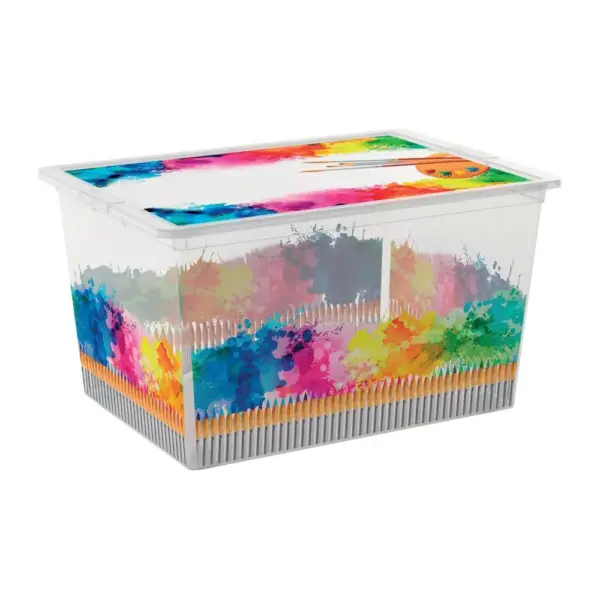 Úložný box C Box Arty Colours XL s vekom dodá vášmu interiéru jedinečný prémiový nádych a dojem. Tento multifunkčný box predstavuje atraktívny a funkčný doplnok na uskladnenie najrôznejších predmetov a je ideálny na usporiadanie každej kúpeľne