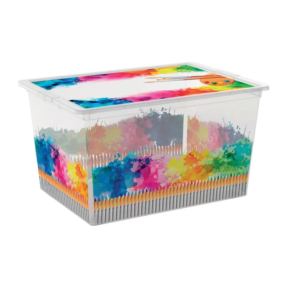 Úložný box C Box Arty Colours XL s vekom dodá vášmu interiéru jedinečný prémiový nádych a dojem. Tento multifunkčný box predstavuje atraktívny a funkčný doplnok na uskladnenie najrôznejších predmetov a je ideálny na usporiadanie každej kúpeľne