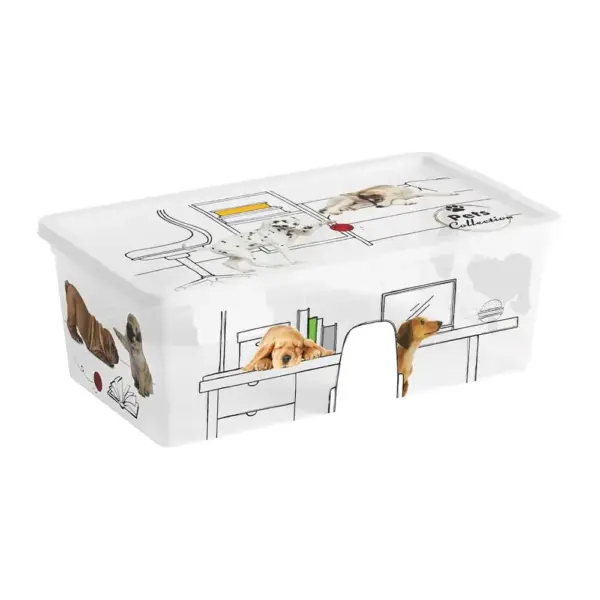 Úložný box KIS C Style Pets XS s vekom dodá vášmu interiéru jedinečný prémiový nádych a dojem. Tento multifunkčný box predstavuje atraktívny a funkčný doplnok na uskladnenie najrôznejších predmetov a je ideálny na usporiadanie každej kúpeľne