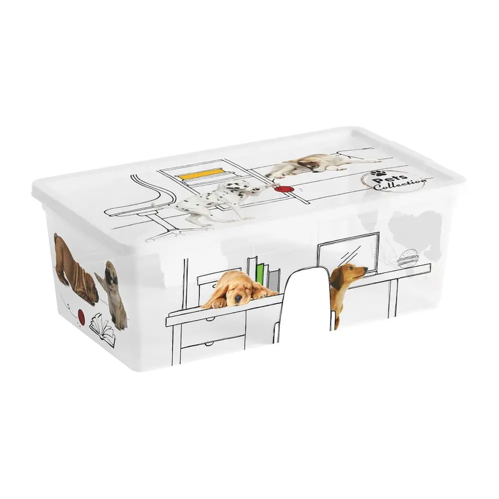 Úložný box KIS C Style Pets XS s vekom dodá vášmu interiéru jedinečný prémiový nádych a dojem. Tento multifunkčný box predstavuje atraktívny a funkčný doplnok na uskladnenie najrôznejších predmetov a je ideálny na usporiadanie každej kúpeľne