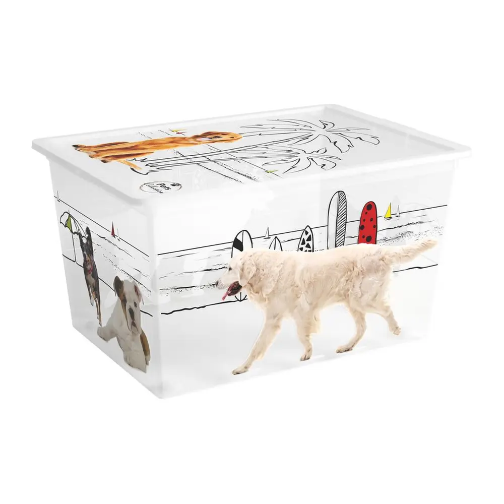 Úložný box KIS C Style Pets XL s vekom dodá vášmu interiéru jedinečný prémiový nádych a dojem. Tento multifunkčný box predstavuje atraktívny a funkčný doplnok na uskladnenie najrôznejších predmetov a je ideálny na usporiadanie každej kúpeľne