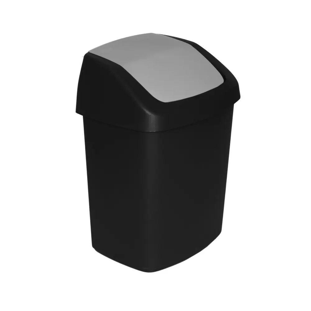 Rad Swing Bin je odolným riešením pre každodenné použitie. Tento odpadkový kôš má rýchlo otváracie veko