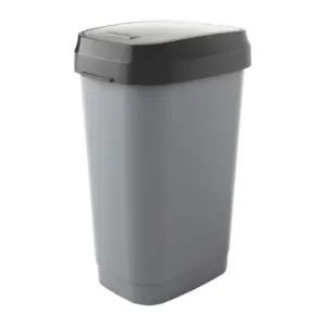 Odpadkový kôš sa stane skvelým pomocníkom pri upratovaní vášho pracoviska alebo domácnosti. Môžete ho používať aj v dielni alebo garáži. Je vyrobený z pevného plastu