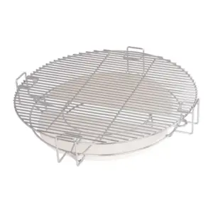 Najlepšie zážitky z grilovania sú s roštom pre gril Strend Pro Kamado Egg 26". Tento nastaviteľný rošt s kameňom umožňuje dokonalé grilovanie rôznych pokrmov podľa vašich preferencií a zaručuje skvelé výsledky každý raz. S týmto produktom sa stanete grilovacím majstrom vo vašom dvore!