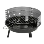 Gril Strend Pro Fabio BBQ na drevené uhlie je praktický záhradný gril vhodný na prípravu chutných pokrmov počas letných dní. S rozmermi 38 x 38 x 55 cm ponúka dostatok miesta na grilovanie mäsa