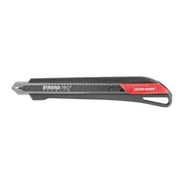 <p><strong>Profesionálny odlamovací nôž Strend Pro Premium BlackMatt</strong> <strong>so špeciálnym dizajnom</strong> a <strong>znamenitou kvalitou</strong>. Čepeľ je vyrobená z <strong>uhlíkovej ocele</strong>