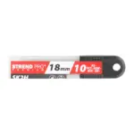  čisté rezy a má až o 30% lepšiu ostrosť. Balenie obsahuje 10 ks. Rozmer čepele: 18 mm.