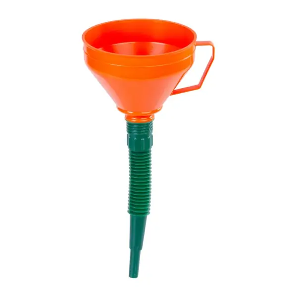 <p>Vysoký lievik oranžovo-zelenej farby s flexi ohybom a bočným úchytom.<p></p></p>