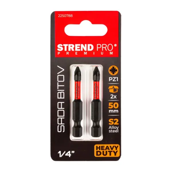 <p><strong>Kvalitné bity Strend Pro Premium navrhnuté pre vysokú odolnosť a dlhú životnosť.</strong> Ideálne na profesionálne aj domáce použitie.</p>