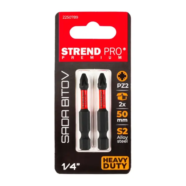<p><strong>Kvalitné bity Strend Pro Premium navrhnuté pre vysokú odolnosť a dlhú životnosť.</strong> Ideálne na profesionálne aj domáce použitie.</p>