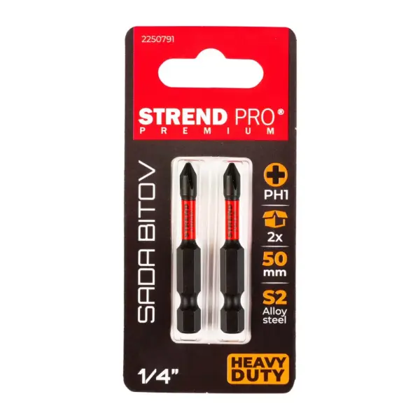 <p><strong>Kvalitné bity Strend Pro Premium navrhnuté pre vysokú odolnosť a dlhú životnosť.</strong> Ideálne na profesionálne aj domáce použitie.</p>