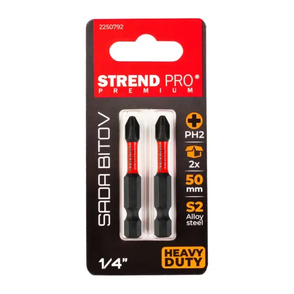 <p><strong>Kvalitné bity Strend Pro Premium navrhnuté pre vysokú odolnosť a dlhú životnosť.</strong> Ideálne na profesionálne aj domáce použitie.</p>