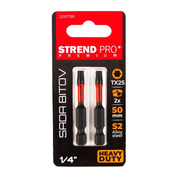 <p><strong>Kvalitné bity Strend Pro Premium navrhnuté pre vysokú odolnosť a dlhú životnosť.</strong> Ideálne na profesionálne aj domáce použitie.</p>