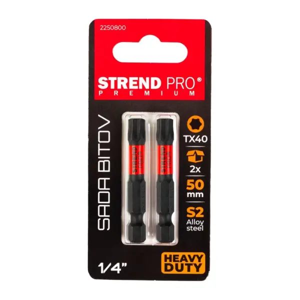 <p><strong>Kvalitné bity Strend Pro Premium navrhnuté pre vysokú odolnosť a dlhú životnosť.</strong> Ideálne na profesionálne aj domáce použitie.</p>