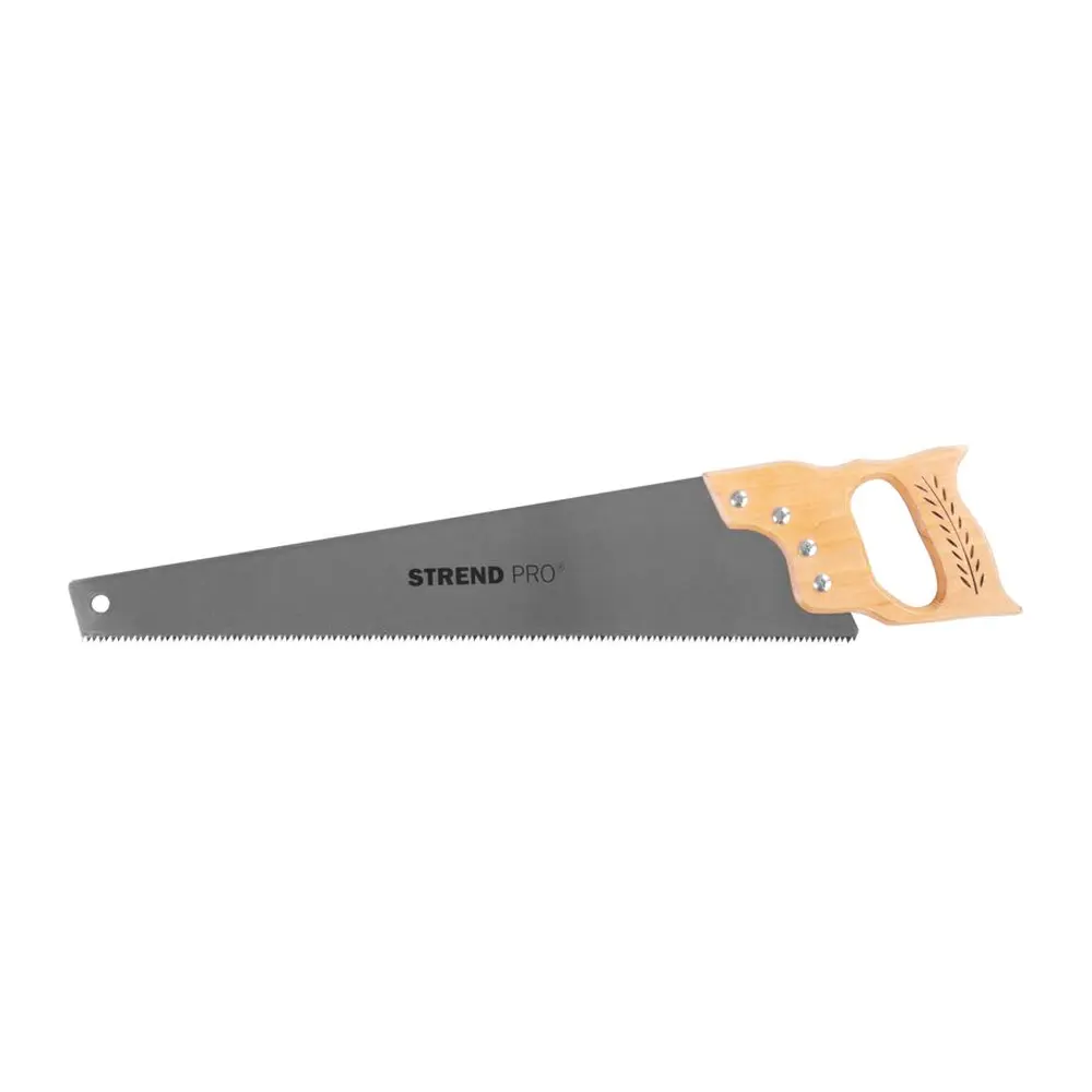 Ručná pílka Strend Pro HS0102 s dĺžkou 500 mm je ideálnym nástrojom pre presné a efektívne rezy v dreve. Svojou kvalitnou konštrukciou a ergonomickou rukoväťou poskytuje pohodlné a presné ovládanie. Vynikajúci nástroj pre remeselníkov a majsterkov.