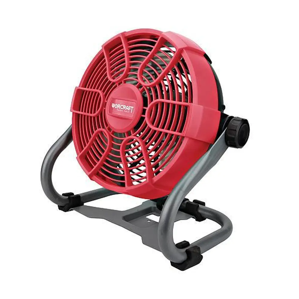 Akumulátorový ventilátor CJF-S20Li je skvelým pomocníkom v horúcich dňoch. Disponuje dvoma rýchlosťami. Pracuje rýchlosťou 1500 alebo 2500 otáčok/ min. Ventilátor je vďaka svojim kompaktným rozmerom (priemer 23 cm) prenosný. Akumulátor a nabíjačka nie sú súčasťou balenia!