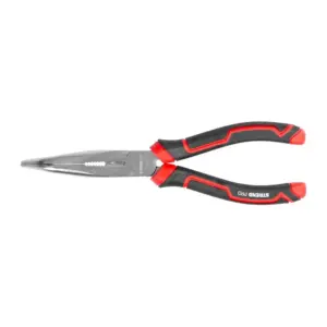 Kvalitné kliešte so zahnutým nosom Strend Pro Premium v prémiovej kvalite by nemali chýbať vo vašej dielni. Čepeľ je vyrobená z uhlíkovej ocele tvrdosti 55 a ergonomická rukoväť je potiahnutá TPR s protišmykovým drážkovaním. Celková dĺžka: 200 mm / 8"