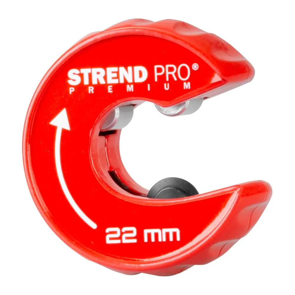 Kotúčová rezačka na trúbky Strend Pro Premium je vyrobená z ložiskovej ocele a zliatiny zinku