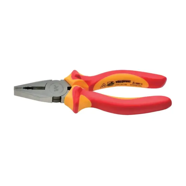 Elektrikárske kliešte Whirlpower® 15701-321 sú spoľahlivým nástrojom pre každého profesionálneho elektrikára. S dĺžkou 180 mm
