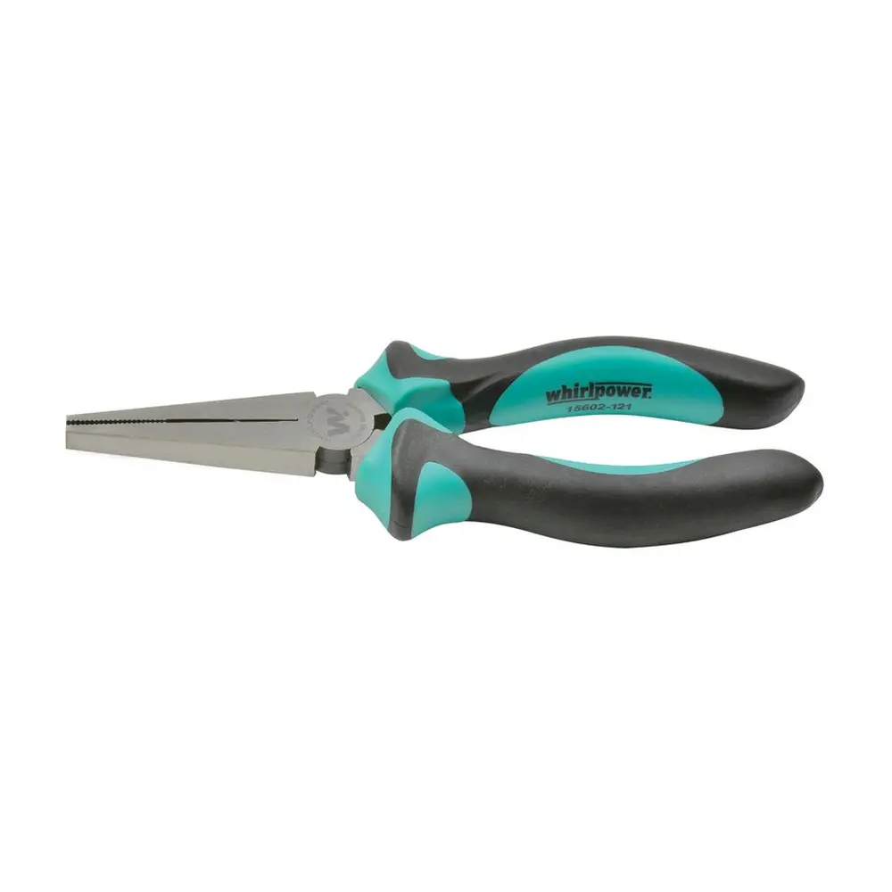 Kliešte Whirlpower® 15602-121 sú spoľahlivý nástroj s plochým nosom a dĺžkou 160 mm