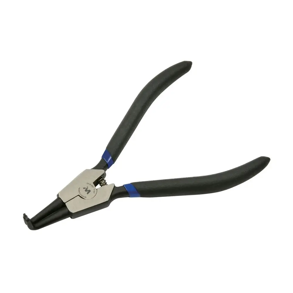 Kliešte Whirlpower® 15618-02 s dĺžkou 180 mm sú ideálne na manipuláciu s poistnými krúžkami. Ich vonkajší zahnutý tvar a vysoká kvalita Cr-V materiálu zabezpečujú presné a spoľahlivé použitie pri práci. Tieto kliešte sú nevyhnutným nástrojom pre každého remeselníka alebo domáceho majstra.