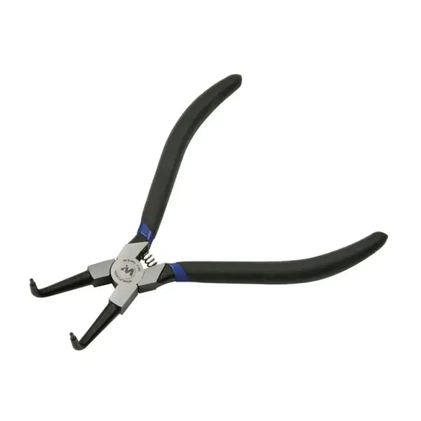 Kliešte Whirlpower® 15618-04 sú vyrobené z kvalitného Cr-V materiálu a majú dĺžku 170 mm. Sú ideálne na manipuláciu s poistnými krúžkami vďaka svojmu vnútornému zahnutiu