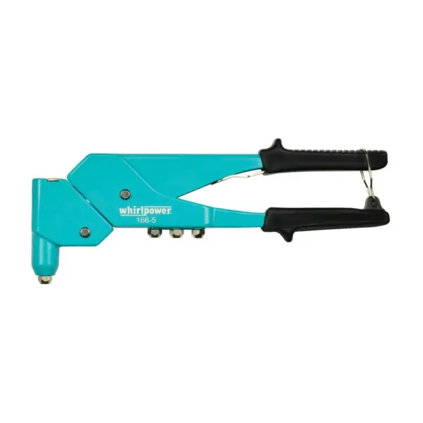 Kliešte Whirlpower® 166-5 s dĺžkou 280 mm sú ideálne pre trhacie nity. Ich otočná hlava umožňuje precízne a pohodlné použitie pri práci s rôznymi materiálmi. Tieto nitovacie kliešte sú spoľahlivým a efektívnym nástrojom pre remeselníkov aj profesionálov.