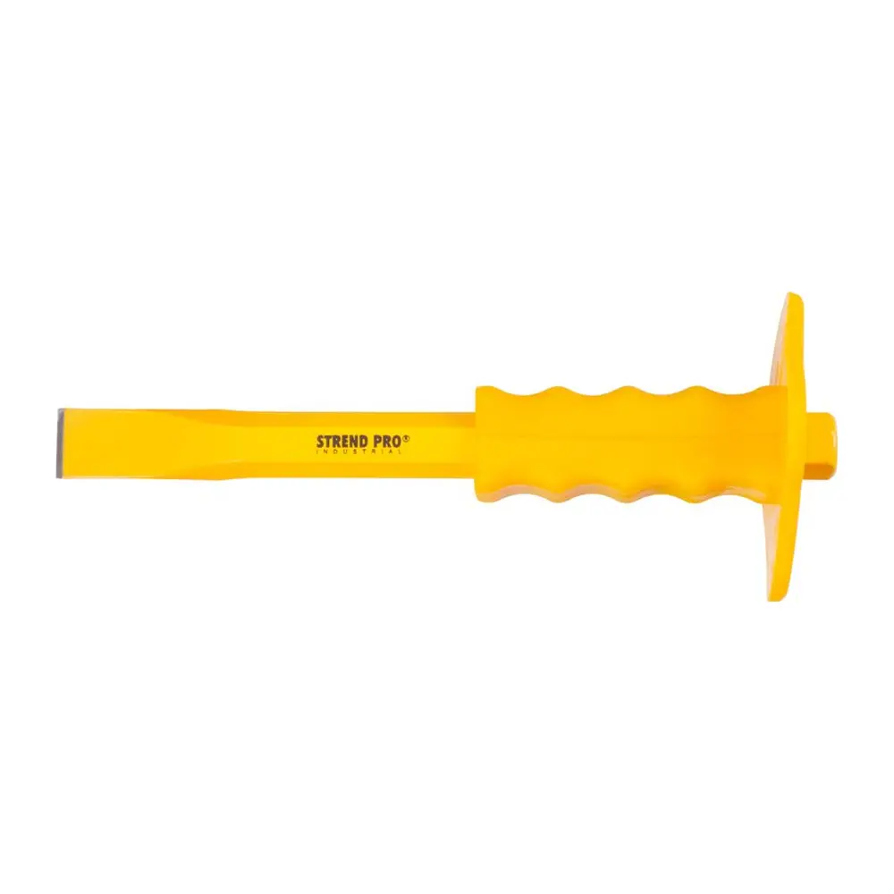 Sekáč Strend Pro je spoľahlivý nástroj pre precízne rezanie s jeho plochým dizajnom a chráničom na ostré hrany. S rozmermi 250x23 mm je ideálny pre rôzne domáce i profesionálne úlohy.