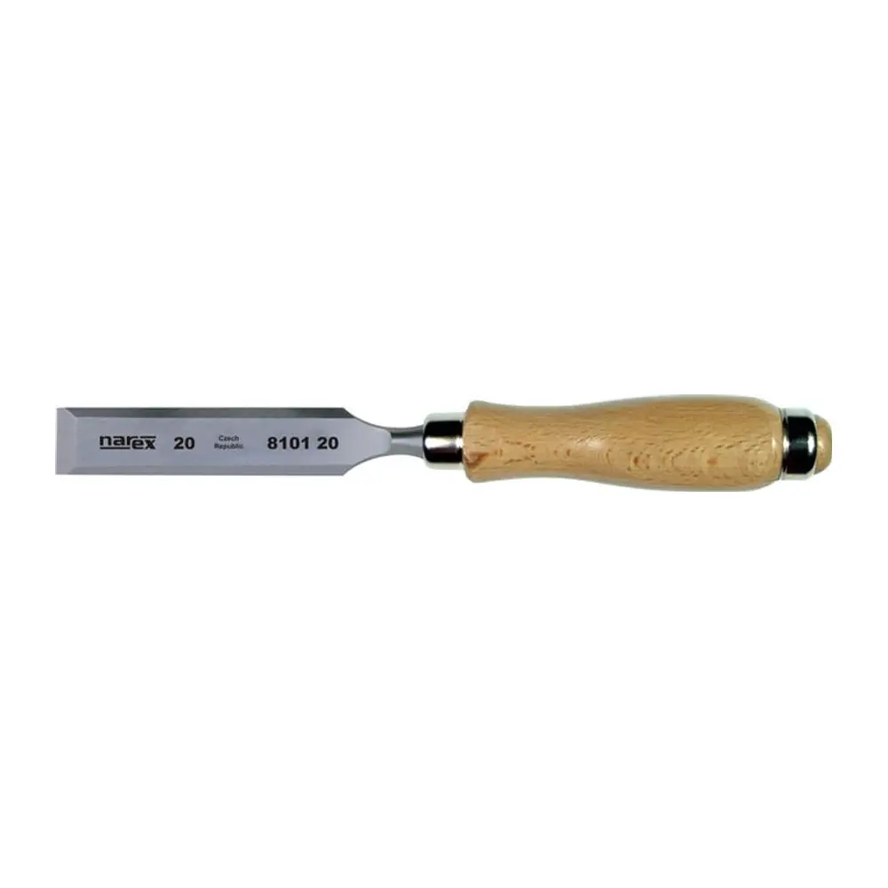 Dláto Narex ploché s rozmermi 30x144x284 mm.