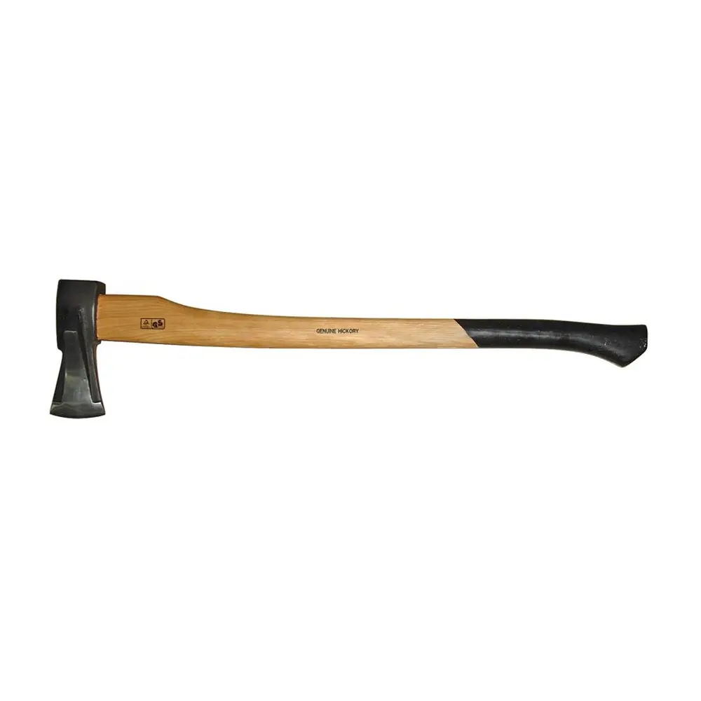 Ergonomická drevená rukoväť vyrobená s kmeňa stromu Hickory. Hickory je drevo z orechovca bieleho