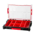 Qbrick System PRO Organizer 100 je najkompaktnejší model v rade PRO. Najdôležitejšími prednosťami tohto organizéra sú patentovaný Easy Access System