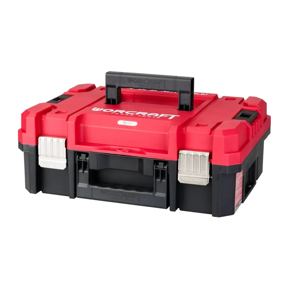 Box na náradie Worcraft XCUBE100 s objemom 8 litrov poskytuje efektný priestor na uloženie náradia pri práci. Je vyrobený z vysoko odolného plastu. Disponuje praktickou sklápacou rukoväťou a klipsami pre dokonalé uzavretie boxu. Možnosť stohovať na seba viacero kusov s upínaním na platformu pre ešte lepšie využitie. Maximálna nosnosť: 15 kg. Rozmery boxu: 44