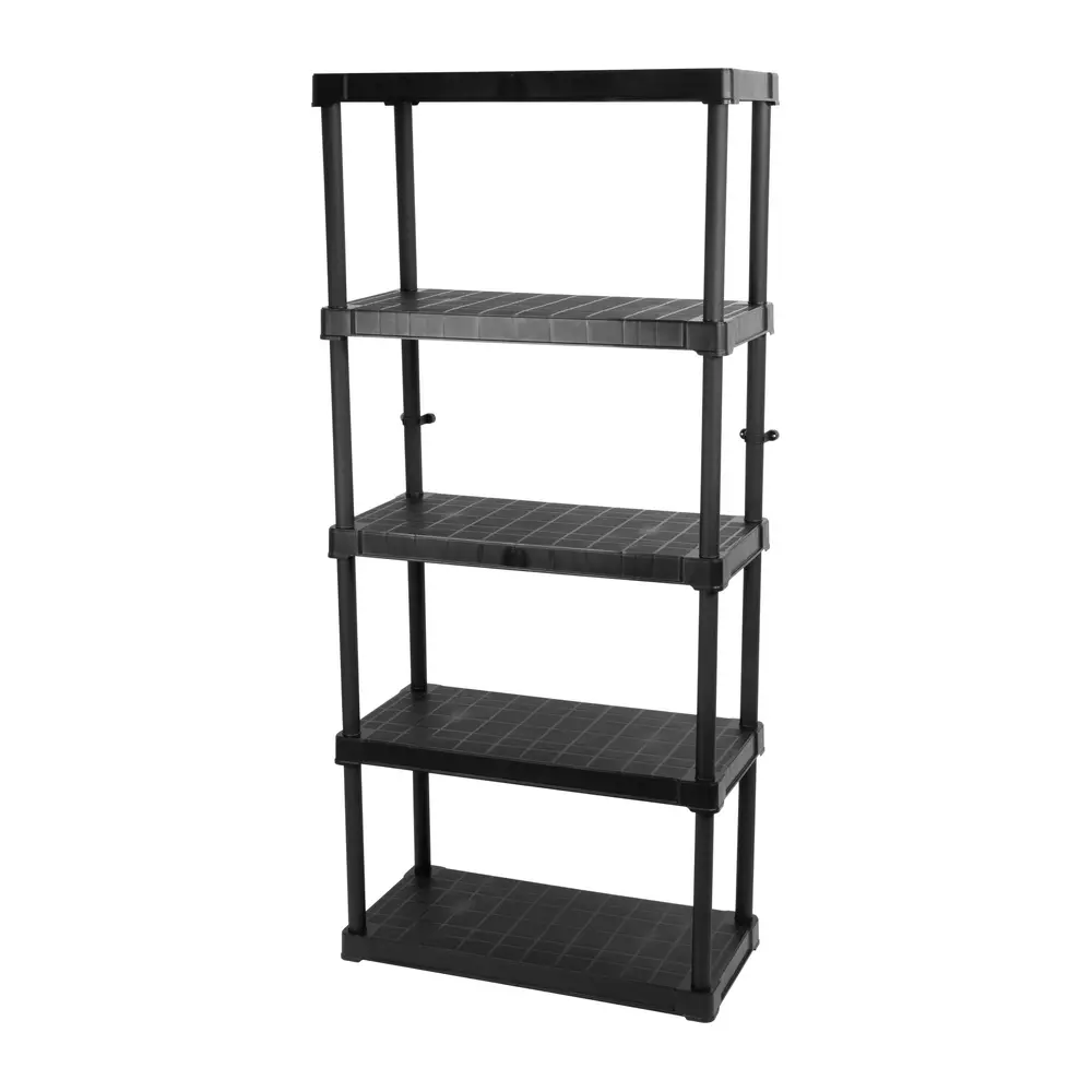 Regál Racks RA8040 – Praktický plastový regál s 5 policami