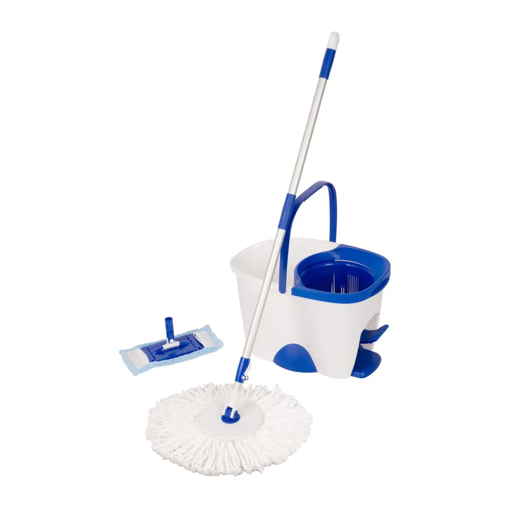 Súprava upratovacia Neco TORNADO Spin Mop je ideálnym pomocníkom pre efektívne upratovanie domácnosti. S rotačným mopom a 18-litrovým vedrom je údržba podlah rýchla