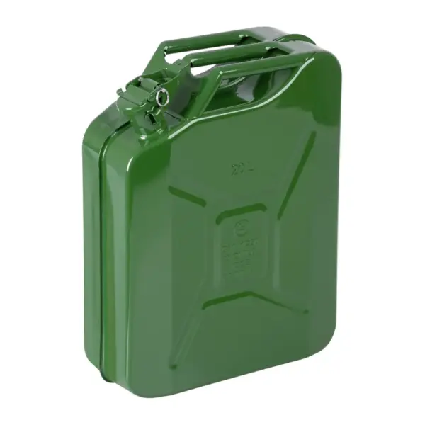 <p>Kanister JerryCan je určený na prepravu rezervných PHM -benzínu alebo nafty. Obsahuje bezpečnostnú poistku proti otvoreniu veka. Objem: 20 litrov.</p>