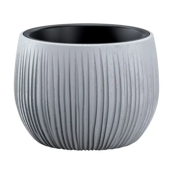 <p>Kvetináč BETON Bowl je štýlový