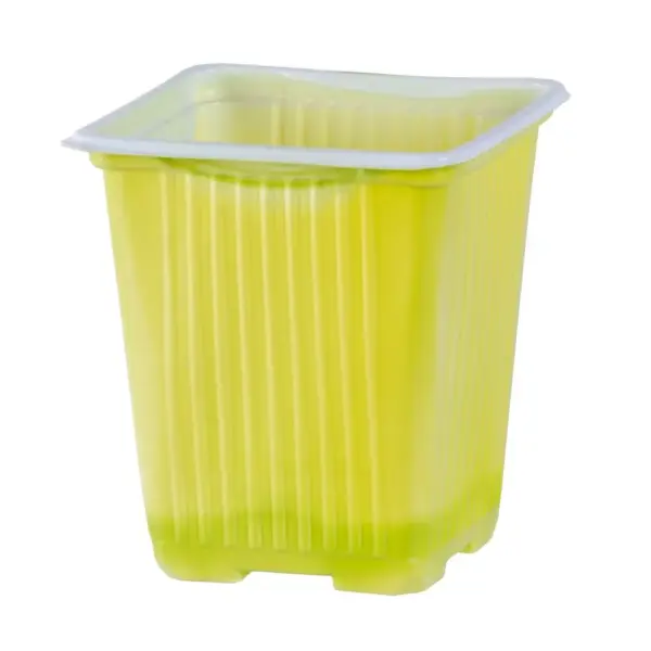 <p>Plastový štvorcový kvetináč na priesady