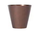 Unikátny industriálny dizajn kvetináčov TUBUS Corten medenej farby.