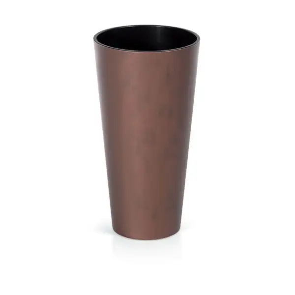 <p>Unikátny industriálny dizajn kvetináčov TUBUS Corten medenej farby.</p>