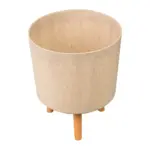 Kvetináč Strend Pro v štýlovej farbe Bambusové vlákno je moderným a praktickým doplnkom do každej záhrady